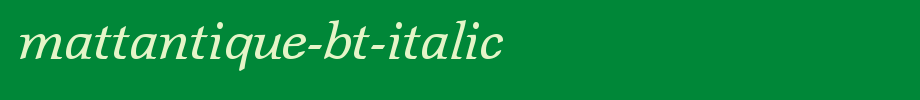 MattAntique-BT-Italic.ttf