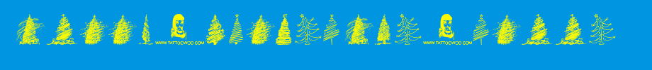 Merry-Christmas-Trees.otf
(Art font online converter effect display)