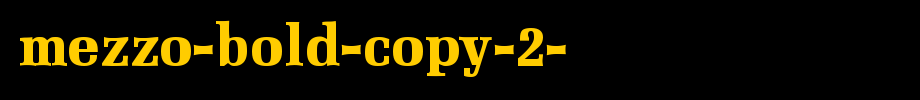 Mezzo-Bold-copy-2-.ttf
(Art font online converter effect display)