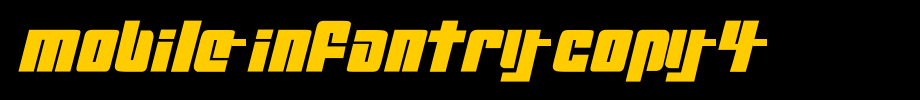 Mobile-Infantry-copy-4-.ttf
(Art font online converter effect display)