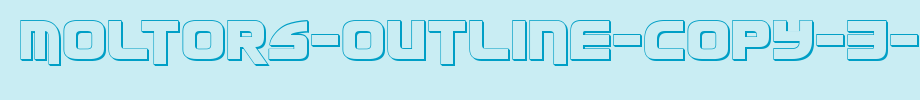Moltors-Outline-copy-3-.ttf
(Art font online converter effect display)