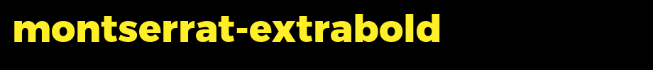 Montserrat-ExtraBold.ttf
(Art font online converter effect display)