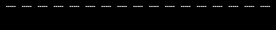 Morse-Code-copy-6-.ttf(字体效果展示)