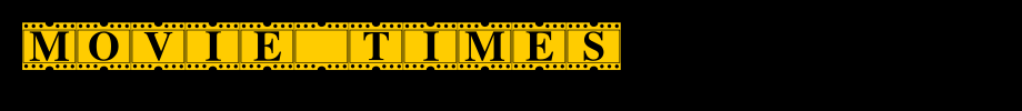 Movie-Times.ttf
(Art font online converter effect display)