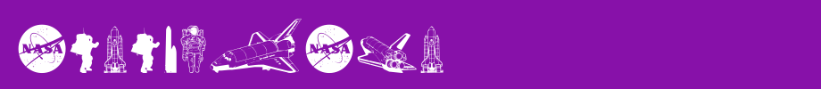 NASA-Dings.ttf
(Art font online converter effect display)