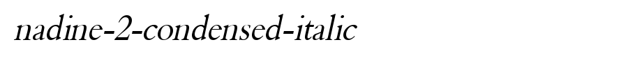 Nadine-2-Condensed-Italic.ttf