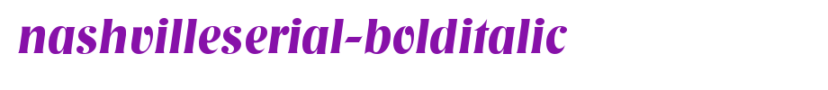 NashvilleSerial-BoldItalic.ttf
(Art font online converter effect display)
