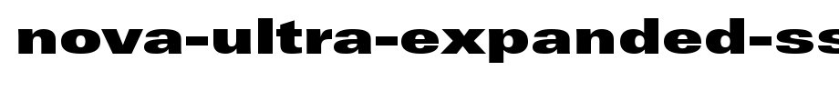 Nova-Ultra-Expanded-SSi-Extra-Black-Expanded.ttf
(Art font online converter effect display)