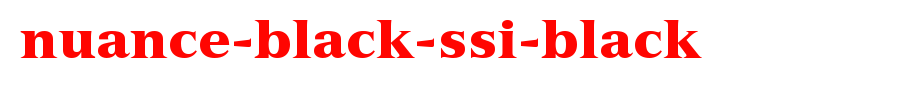 Nuance-Black-SSi-Black.ttf
(Art font online converter effect display)