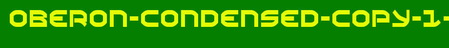 Oberon-Condensed-copy-1-.ttf English font download