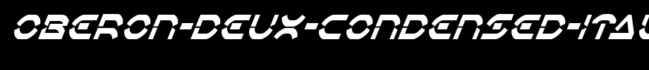 Oberon-Deux-Condensed-Italic-copy-1-.ttf英文字体下载(字体效果展示)