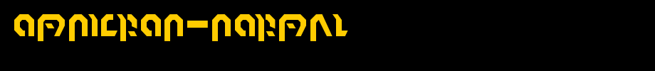 Omnicron-Normal.ttf English font download