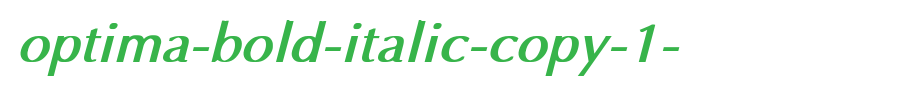 Optima-Bold-Italic-copy-1-.ttf英文字体下载