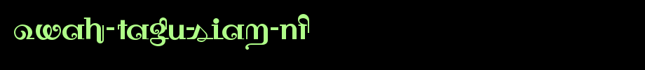 Owah-Tagu-Siam-NF.ttf English font download
(Art font online converter effect display)