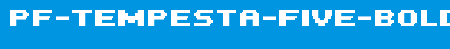 PF-Tempesta-Five-Bold.ttf
(Art font online converter effect display)