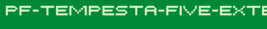 PF-Tempesta-Five-Extended-copy-1-.ttf
(Art font online converter effect display)