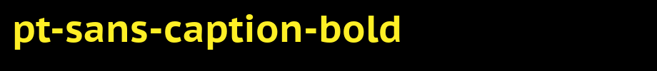 PT-Sans-Caption-Bold.ttf
(Art font online converter effect display)
