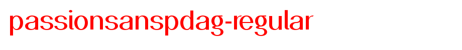 PassionSansPDag-Regular.ttf
(Art font online converter effect display)