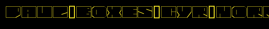 Paul-BOXES-Cyr-Normal.ttf
(Art font online converter effect display)