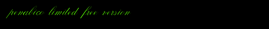 Penabico-LIMITED-FREE-VERSION.ttf
(Art font online converter effect display)