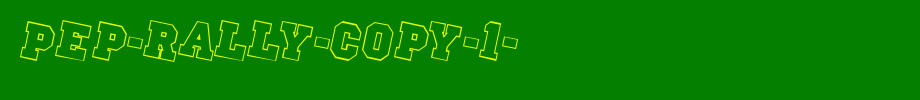 Pep-Rally-copy-1-.ttf(字体效果展示)