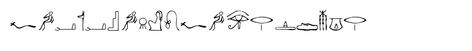 PharaohGlyph-Medium.ttf(字体效果展示)