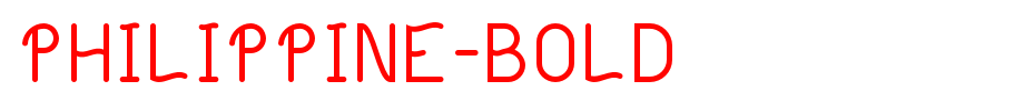 Philippine-Bold_ English font
(Art font online converter effect display)