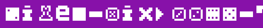 Pixel-Dingbats-7.ttf(字体效果展示)