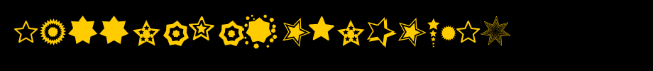 PizzaDude-Stars-copy-1-.ttf
(Art font online converter effect display)