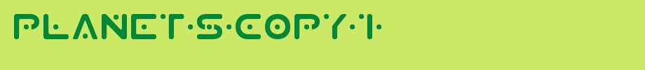 Planet-S-copy-1-.ttf
(Art font online converter effect display)