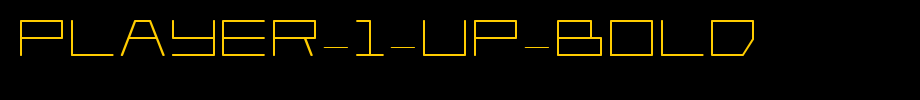 Player-1-Up-Bold.ttf
(Art font online converter effect display)