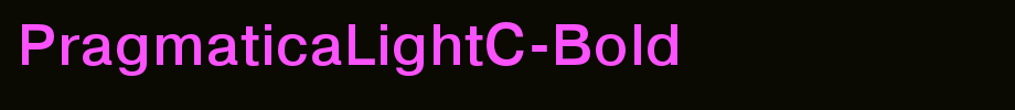 Pragmaticallightc-bold _ English font
(Art font online converter effect display)