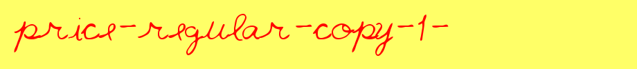 Price-Regular-copy-1-.ttf
(Art font online converter effect display)