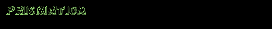 Prismatica.ttf
(Art font online converter effect display)