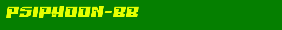 Psiphoon-BB.ttf
(Art font online converter effect display)
