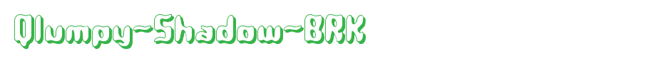 Qlupy-shadow-brk _ English font
(Art font online converter effect display)