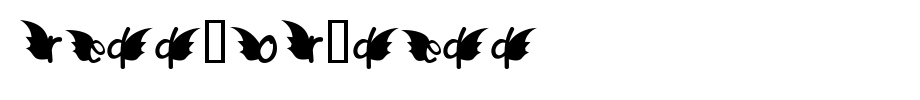 Redd-or-dedd.ttf nice English font
(Art font online converter effect display)