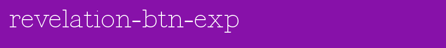 Revealing-BTN-exp. TTF Nice English font
(Art font online converter effect display)