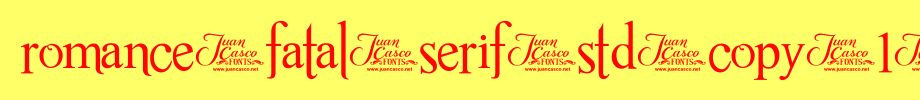 Romance-fatal-serif-STD-copy-1-.ttf nice English font
(Art font online converter effect display)