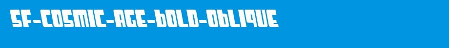 SF-Cosmic-Age-Bold-Oblique.ttf is a good English font download