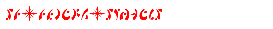 SF-Fedora-Symbols.ttf is a good English font download
(Art font online converter effect display)
