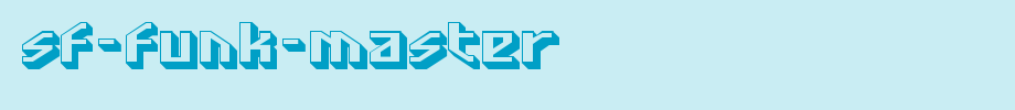 SF-Funk-Master.ttf is a good English font download
(Art font online converter effect display)
