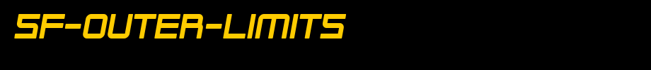 SF-Outer-Limits_ English font