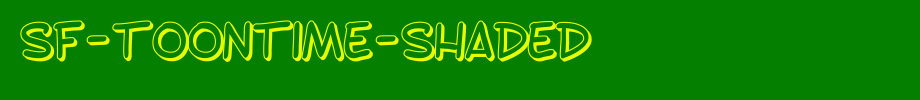 SF-Toontime-Shaded.ttf is a good English font download