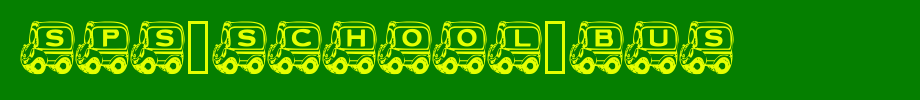 SPs-School-Bus.ttf is a good English font download