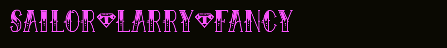Sailor-Larry-fantasy. TTF is a good English font download
(Art font online converter effect display)