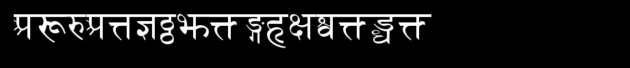Sanskrit-copy-1-.ttf是一款不错的英文字体下载