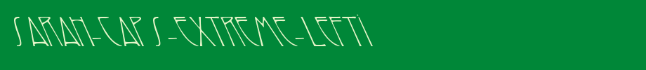 Sarah-Caps-Extreme-Lefti.ttf is a good English font download