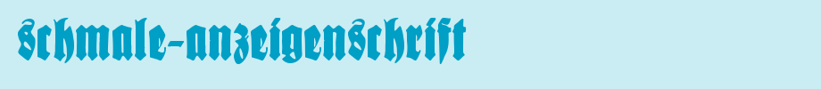 Schmale-anzeigenshrift. TTF is a good English font download