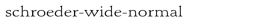 Schroeder-Wide-Normal.ttf is a good English font download
(Art font online converter effect display)
